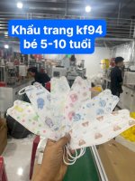 Thùng 300 Cái Kf94-Kids Cho Bé 5-10 Tuổi, Bao Ship