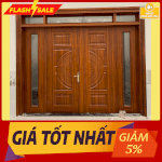 Gía Cửa Thép Vân Gỗ Tại Quận 3 - Gía Thấp Hơn Thị Trường