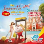 Bay Jakarta Cùng Vietjet Air Chỉ Từ 190K
