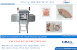 Máy X-Ray Dò Tạp Chất Thủy Sản