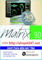 Cài Phần Mềm Vẽ Trang Sức 3D: Gemvision Matrix 9.0 /8.0/ 7.0 /6.0 Full