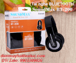 Tai Nghe Bluetooth Soundmax Bt-200 Hàng Chính Hãng Giá Rẻ
