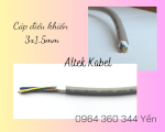 Cáp Điều Khiển 1.5Mm Không Lưới Altek Kabel