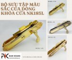 Bộ Sưu Tập Màu Sắc Của Dòng Khóa Cửa Nk185L