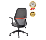 Ghế Xoay Lưới Nỉ Cao Cấp Nhập Khẩu Mychair Fm113Bb