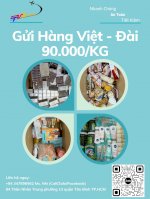 Gửi Hàng Đi Đài Loan Giá Siêu Rẻ - Tiến Việt Express