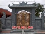 113 Cổng Đá Lăng Mộ Nghĩa Trang Bán Vĩnh Phúc, Trụ Cột Tam Quan Tứ Trụ
