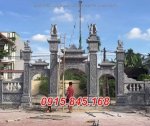 043 Cổng Đá Lăng Mộ Nhà Mồ Mả Bán Bình Phước, Trụ Cột Tam Quan Trụ Biểu
