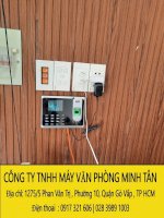 Mua Bán Lắp Máy Chấm Công Cho Bệnh Viện Phụ Sản Mê Kong