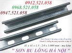 (Chuyên Cây U21X41 Và U41X41 Dầy 1.5Ly Và Dầy 2,0 Ly Mạ Kẽm) C.ty Bu Lông Cáp Thép Thanh Sơn Hà Nội Phân Phối Unistrut, C-Chanel Có Lỗ 1 Mặt, Bu Lông Đầu Tròn Cổ Vuông, Đai Ốc Gài Lò Xo M8 Mạ Kẽm Điện Phân,