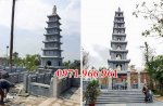 Mẫu Mộ Tháp Đá Trắng Đẹp Bán Tại Sóc Trăng + Mộ Tháp Phật Giáo 4344
