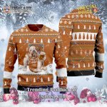 Odell Ipa Beer And Bulldog Ugly Christmas Sweater