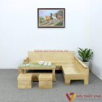 Ghế Sofa Góc Gỗ Sồi Có Phù Hợp Với Phòng Khách Nhỏ Không?