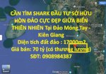 Cần Tìm Shark Đầu Tư Sở Hữu Hòn Đảo Cực Đẹp Giữa Biển Thiên Nhiên Tại Đảo Móng Tay - Kiên Giang