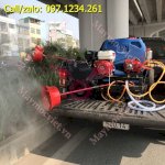 Máy Phun Tưới Cây Thùng 200L Pt200Cq Tại Thành Phố Bến Tre