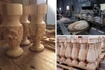 Nhà Máy Gia Công Chạm Tiện Cnc Gỗ Tròn Sll Giá Tốt Tại Thuận An Bình Dương