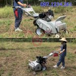 Máy Quật Cỏ Di Chuyển Bằng Bánh Xe Kawasaki Vmtb70 Tại Huyện Trùng Khánh - Tỉnh Cao Bằng