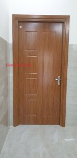 Cửa Nhựa Giả Gỗ Composite Luxury 01 Cho Khách