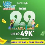Deal 9-9 Bamboo Airways Ưu Đãi Vé Nội Địa Chỉ Từ 49K