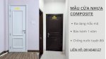 Mẫu Cửa Nhựa Composite Tại Quận 9 - Cửa Nhựa Cao Cấp