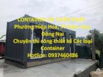 Container Hà Thiên Phát - Phường Hiệp Hoà, Tp Biên Hoà, Đồng Nai