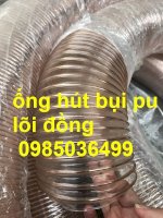 Ống Hút Bụi Pu Lõi Thép Mạ Đồng Phi 200