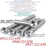 (Bu Lông Mắt Inox Sus 304 M6,M8,M10,M12,M14,M16,M18,M20) C.ty Bu Lông Thanh Sơn Hà Nội Cung Cấp Mắt Cẩu Inox 304 Dương Âm, Đai Ốc Mắt Cẩu Ren Trong Ren Âm Inox 304, Bu Lông Móc Cẩu Khuôn, Bu Lông Vòng,