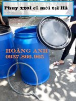 Thùng Phuy Nhựa Cũ, Phuy Nhựa 120L, Phuy 160L, Phuy 220L, Phuy Mới, Phi Cũ