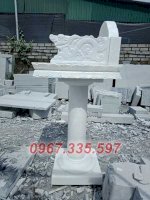 Gia Lai Mẫu Cây Hương Thờ Đá Trắng Đẹp, 34 Mẫu Cây Hương Đá Khu Lăng Mộ Có Mái Che Đẹp Bán Tại Gia Lai