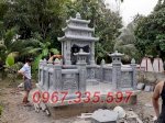 Kon Tum 80 Mẫu Lăng Mộ Đá Hai 2 Mái Che Đẹp -  Xây Lăng Mộ Đá Đẹp Bán Tại Kon Tum