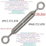 (Thanh Sơn Hà Nội Cung Cấp Tăng Đơ 2 Đầu Tròn Inox 304) Kinh Doanh Tang Đơ Inox Sus 304 Hai Đầu Tròn M16,M12,M10,M8,Dây Cáp Inox 304 Trần,Cáp Inox Sus 304 Có Bọc Nhựa Trắng D10,D8,D6,D5,D4,D3