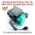 Bơm Tăng Áp Điện Tử Winde 15Wl-150 Sử Dụng Nước Nóng 100 Độ C Máy Nước Nóng Nlmt