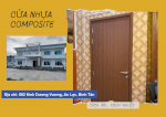 Cửa Nhựa Composite Tại Tây Ninh - Cửa Phòng Ngủ Cách Âm