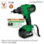 Máy Rút Tán Rive Pin Motor Không Chổi Than Toptul Kpn-008M