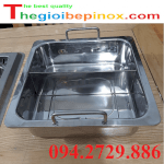 Bếp Lẩu 2 Ngăn Inox Âm Bàn Giá Rẻ Tại Quảng Ninh