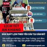 Sản Xuất Lịch Theo Yêu Cầu Tại Cần Giờ Không Qua Trung Gian