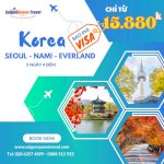 Tour Hàn Quốc Mùa Là Đỏ Lãng Mạng, Hồ Sơ Visa Đơn Giãn