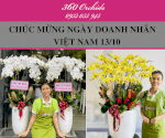Hoa Lan 360 - Chúc Mừng Ngày Doanh Nhân Việt Nam 13-10