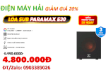 Loa Sub Paramax Sub-E30 Dùng Cho Phòng Hát Vừa Và Nhỏ