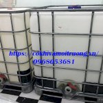 Thùng Nhựa Vuông Cũ 1000L Đựng Dầu