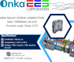 Mrk 50Mm² Screw Connection Rail Terminal Block - Mã Sản Phẩm: Onka-1072