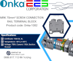 Mrk 70Mm² Screw Connection Rail Terminal Block - Mã Sản Phẩm: Onka-1082