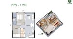 Chính Chủ Bán Căn Hộ Smarthome 57M2 - 2Pn1Wc, Picity High Park, Q12