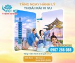 Vietnam Airlines Tặng Kiện Hành Ký Đường Bay Đài Loan, Hàn Quốc