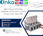 Mrk 120Mm² Stud Rail Terminal Block (With Cover) - Sản Phẩm Mã Onka-2402