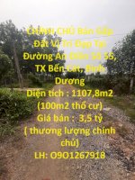 Chính Chủ Bán Gấp Đất Vị Trí Đẹp Tại Đường An Điền Số 55, Tx Bến Cát, Bình Dương