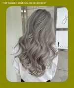 Màu Nâu Tây Không Tẩy Cực Kỳ Sáng Da Cho Mọi Cô Gái - Tiệp Nguyễn Hair Salon 15