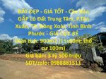 Đất Đẹp - Giá Tốt - Cần Bán Gấp Lô Đất Trung Tâm, P.tân Xuân, Tp. Đồng Xoài, Tỉnh Bình Phước - Giá Cực Rẻ