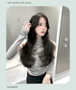 Oufit Màu Nâu Kiwi, Siêu Hot 2023 - Tiệp Nguyễn Hair Salon 90