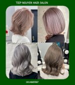 Màu Nâu Kiwi, Màu Nâu Mocha, Màu Nâu Tây - Tiệp Nguyễn Hair Salon 562